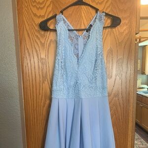 Privy pale blue dress